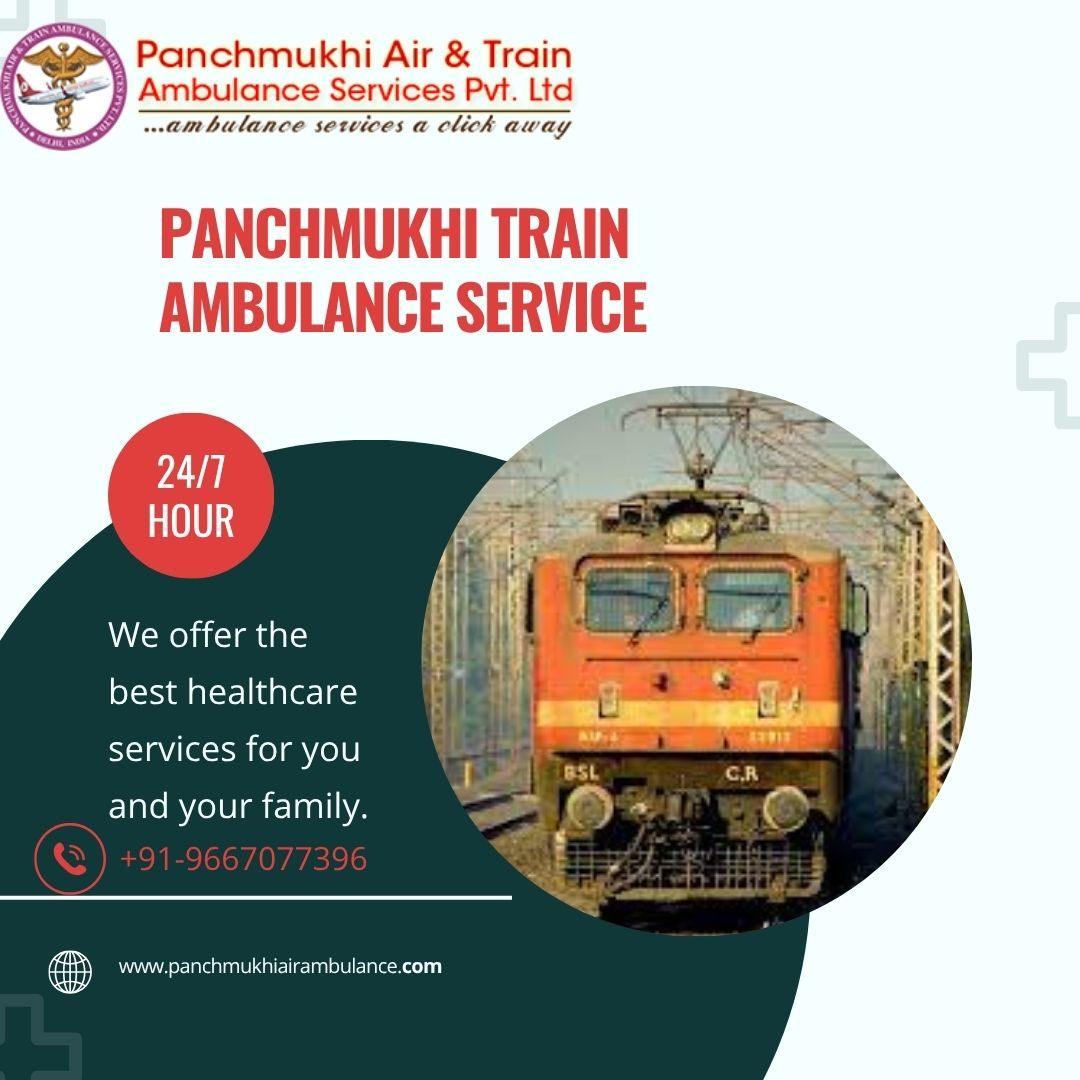 Panchmukhi Train Ambulance in Varanasi provides pre- and Pos