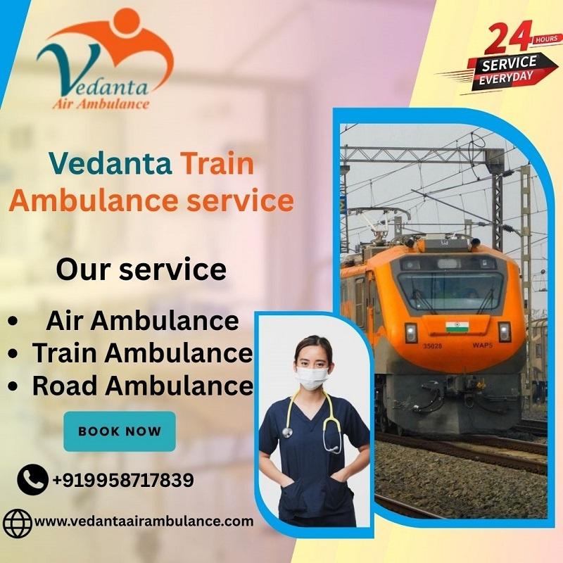 Vedanta in its Train Ambulance describes in the best facilities in Ranchi 