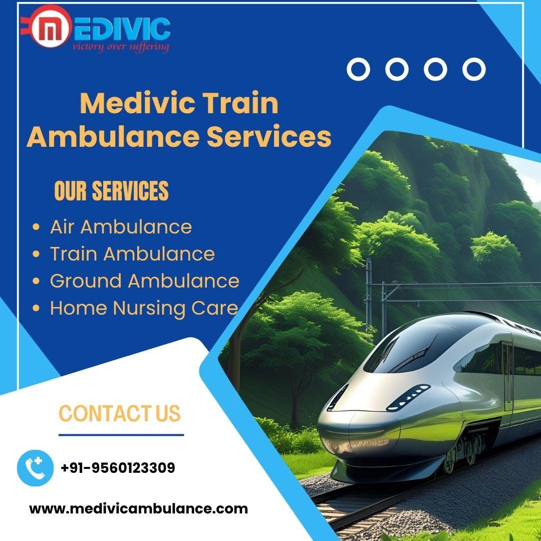 Medivic Train Ambulance in Ranchi is redefining emergency transportation