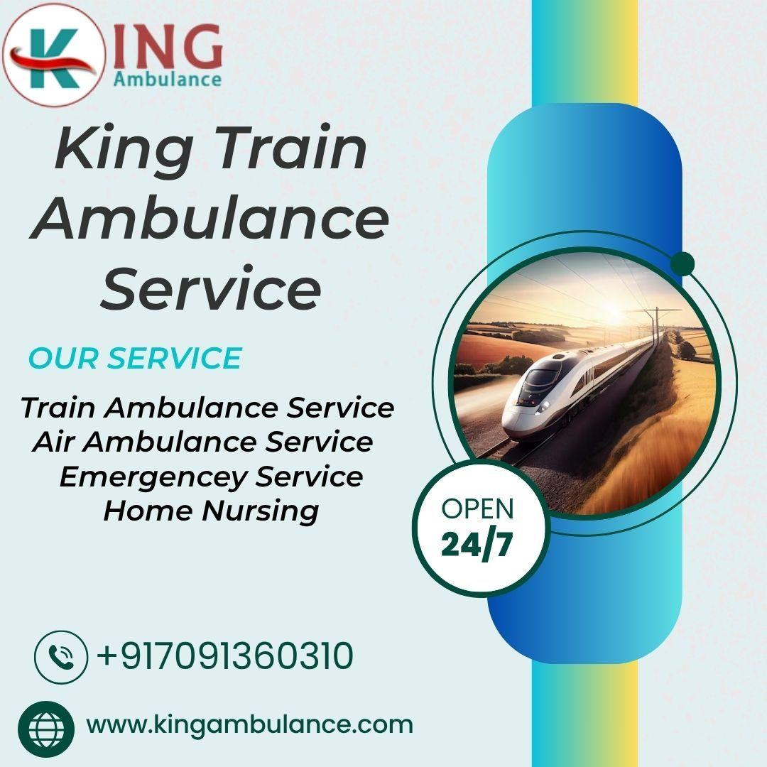 King Makes Simple Arrangements for the Transfer of Bodies in Delhi an Ambulance