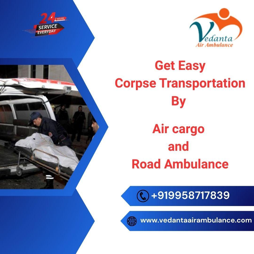 Vedanta Making the Last Transit Successful in Kolkata in a Dead Body Ambulance