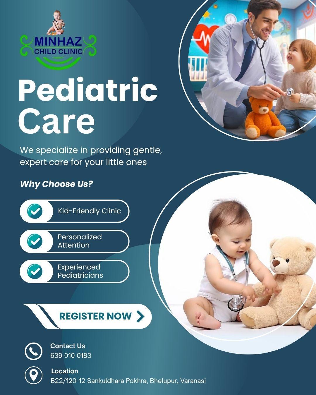 Best Children Hospital in Varanasi Minhaz Child Nursing Care