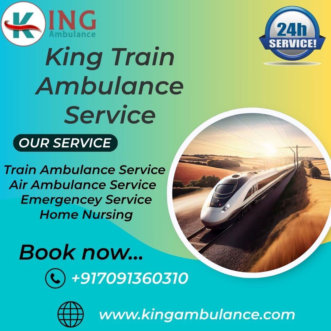  King Ensures Transfer Trip in Darbhanga Goes Smoothly in a Train Ambulance
