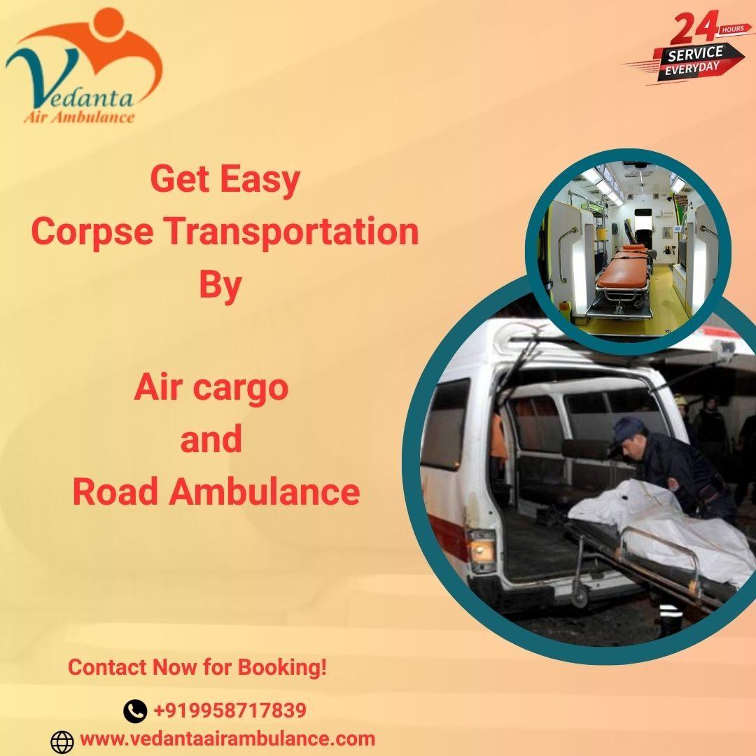 Vedanta  in Varanasi in a Dead Body Ambulance