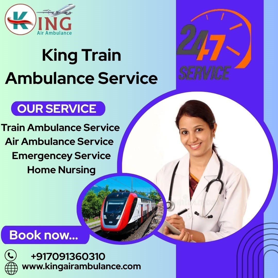  King Offers On-Schedule Transfers with Expert   in Indore in a Train Ambulance