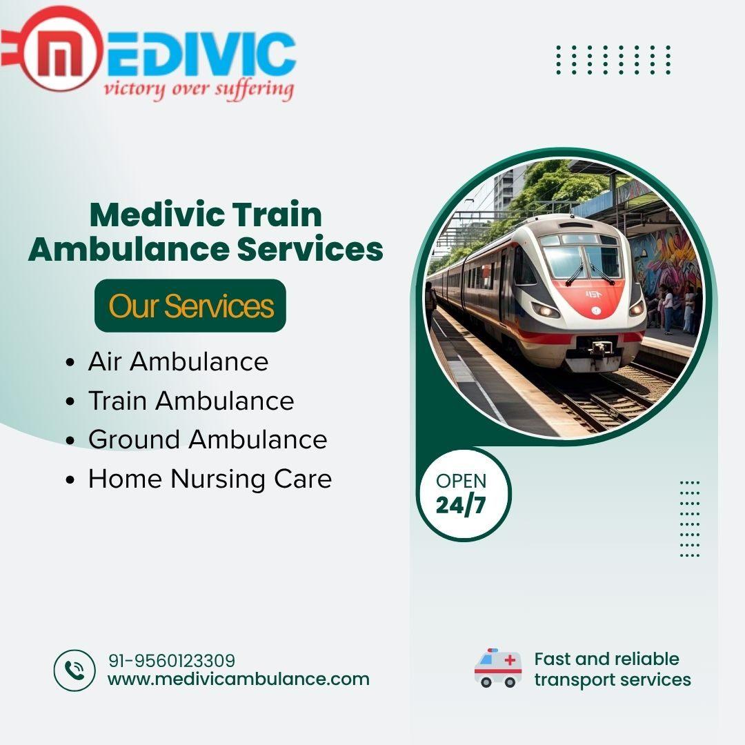 Medivic Keeps the Transit Process Moving in Guwahati in a Train Ambulance