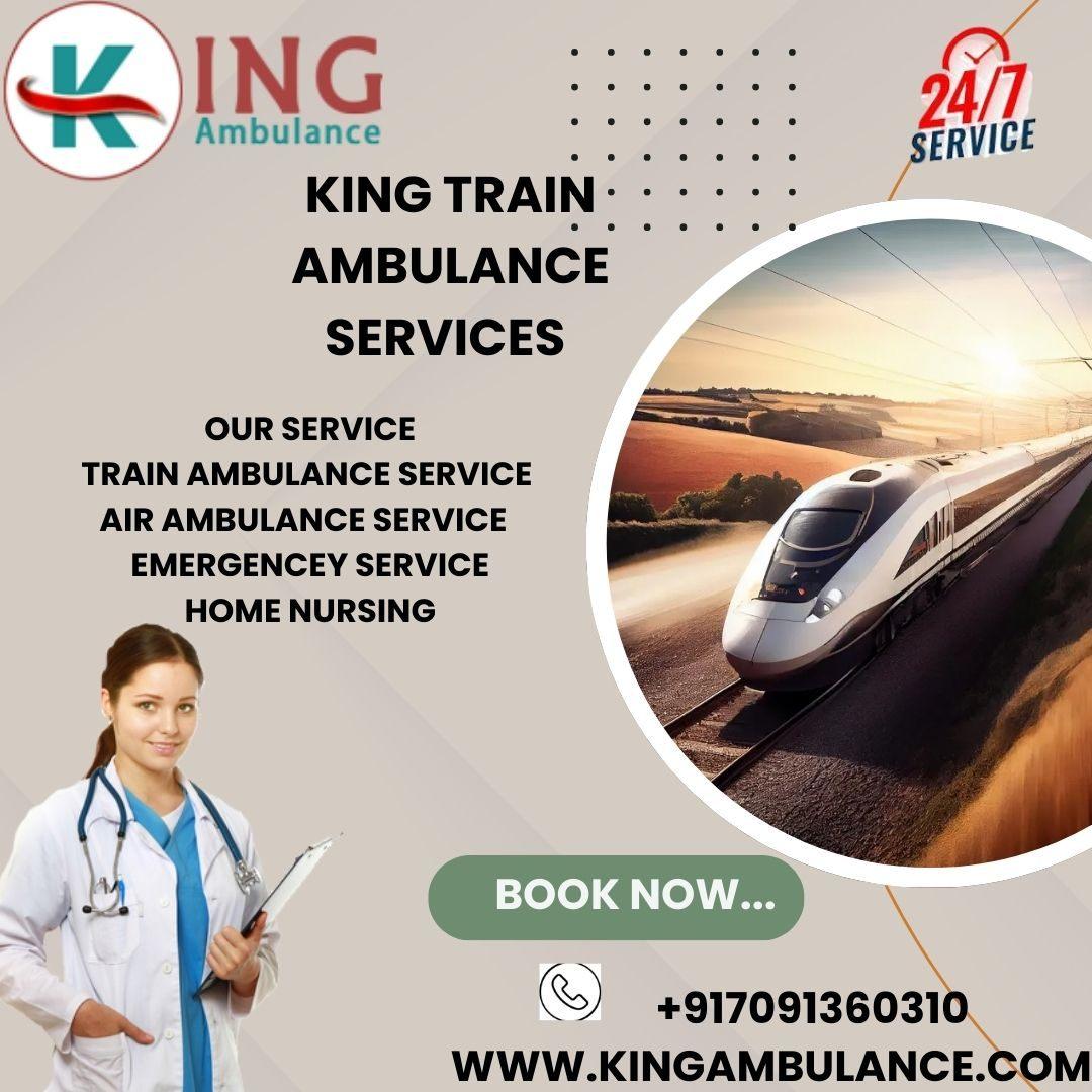 King provides patient to health-based transportation in Delhi in Train Ambulance