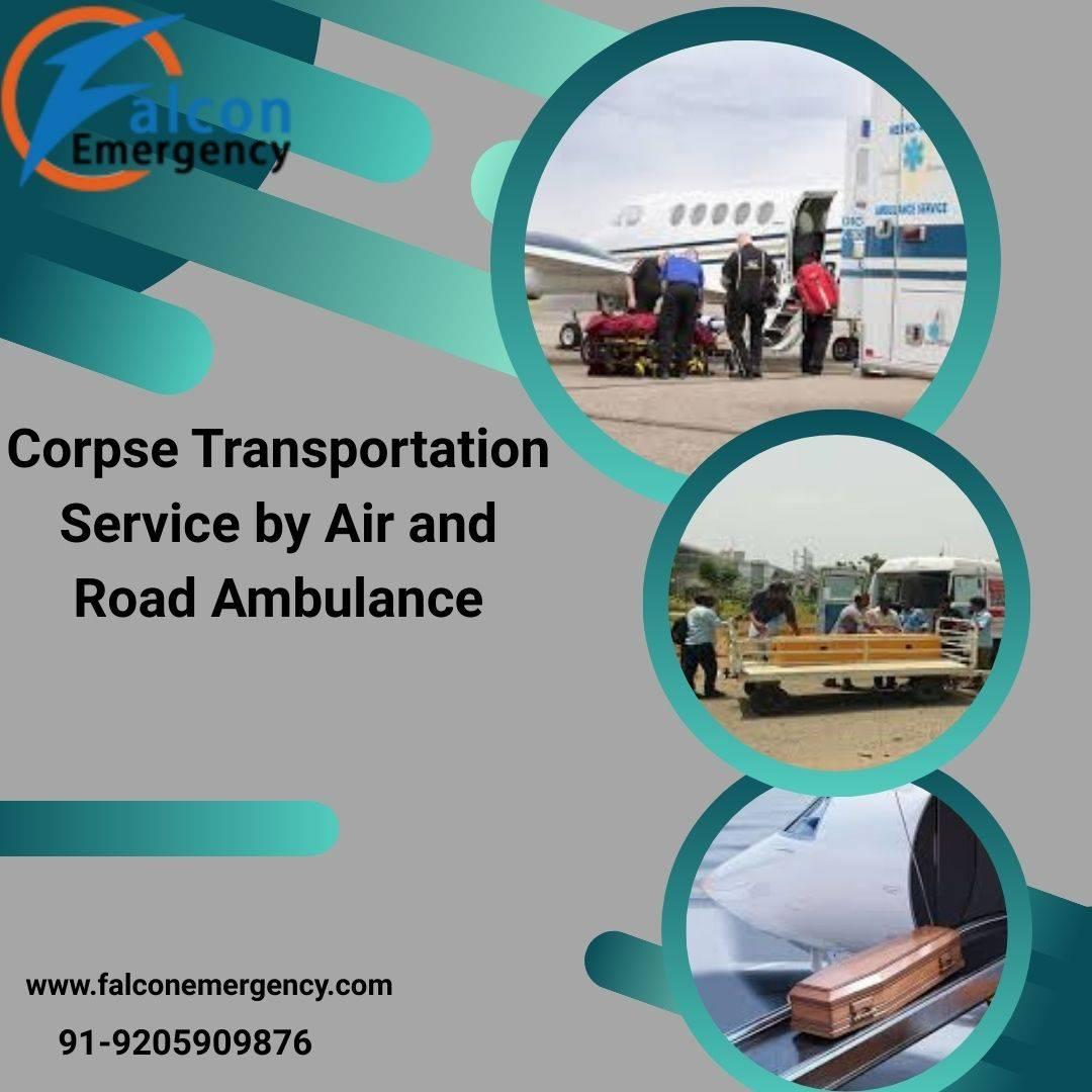 FALC Emergency Serve with Quiet Respect in Patna in a Dead Body Ambulance