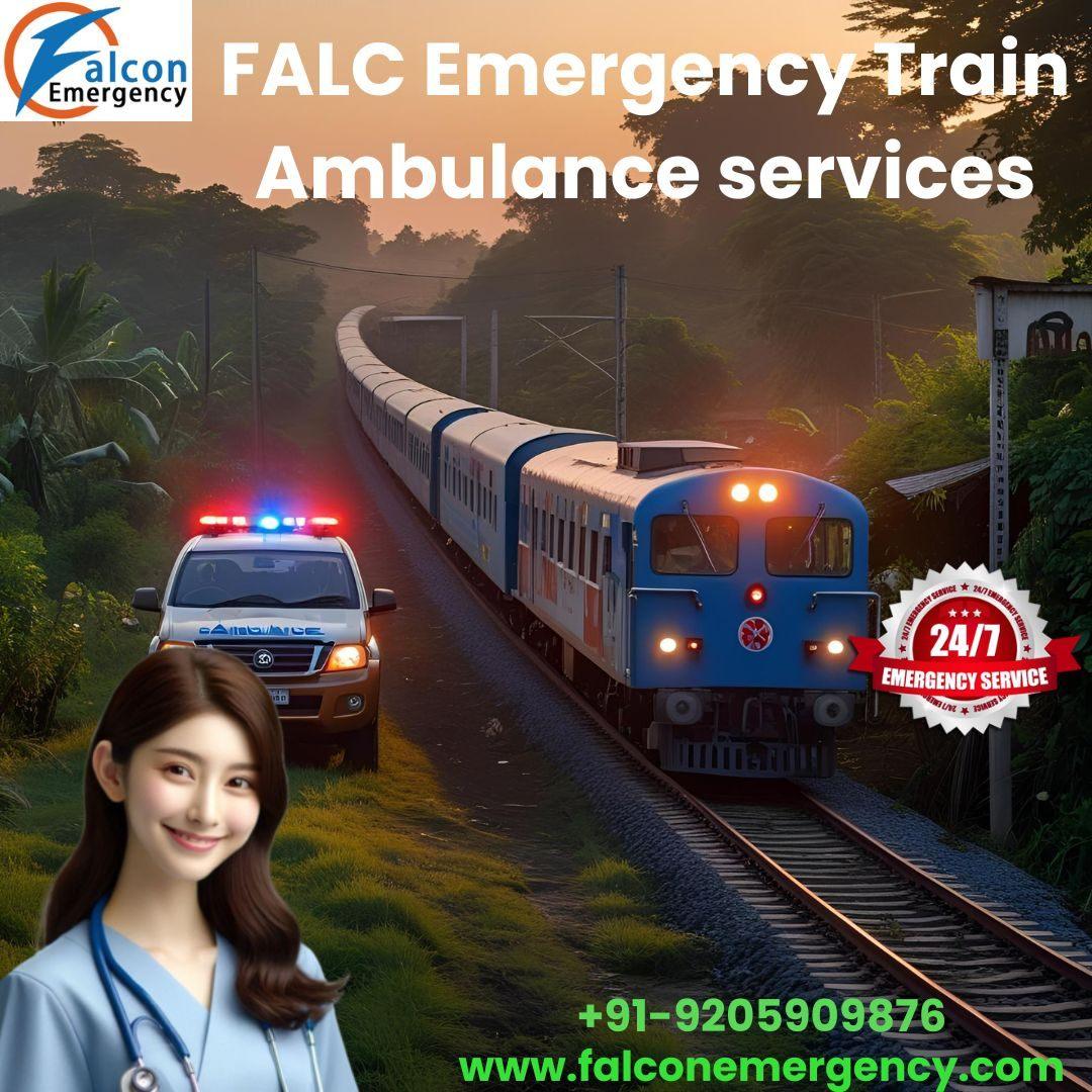 Secure high-speed and convenient train ambulance service  in Chennai