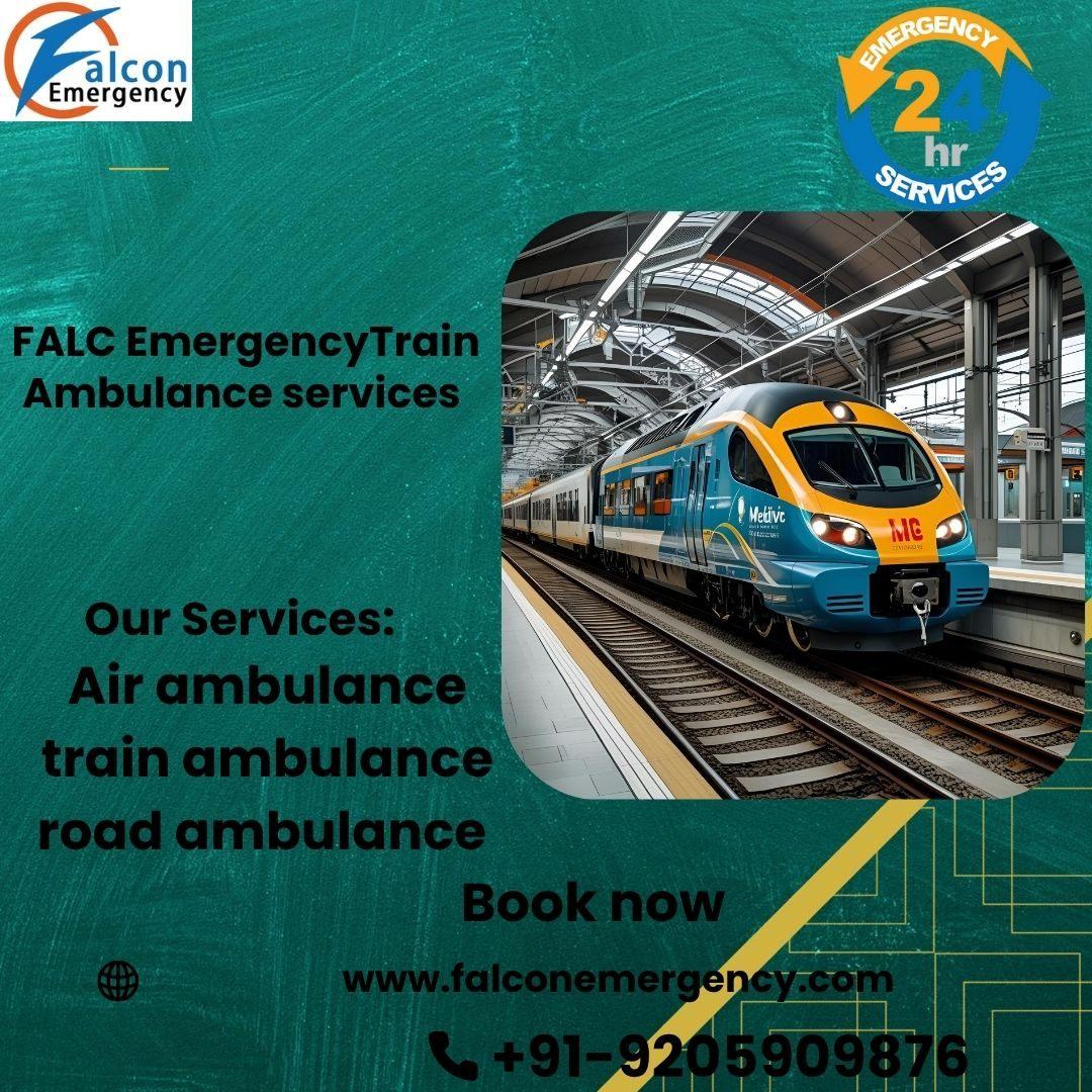FALC Emergency Handles Duties with Clarity in Siliguri in a Train Ambulance