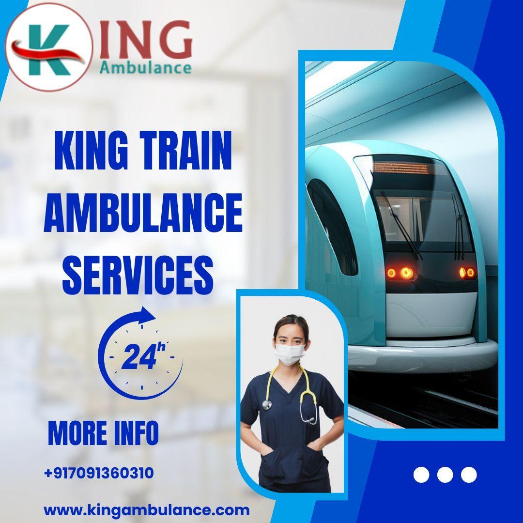  King provides supervised Transit in Train Ambulance for patients in Allahabad