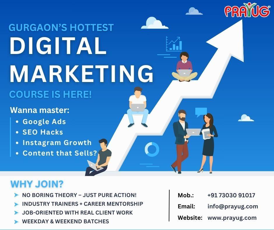 Practical Digital Marketing Course Online Learn with Live Projects at Prayug