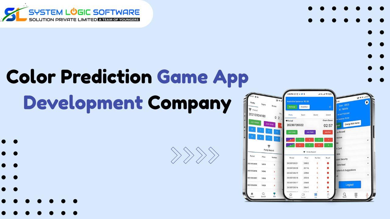 Color Prediction Game App Development Company