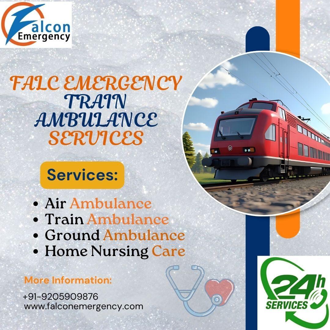 FALC Emergency Ambulance is ready to take the Transit in Lucknow