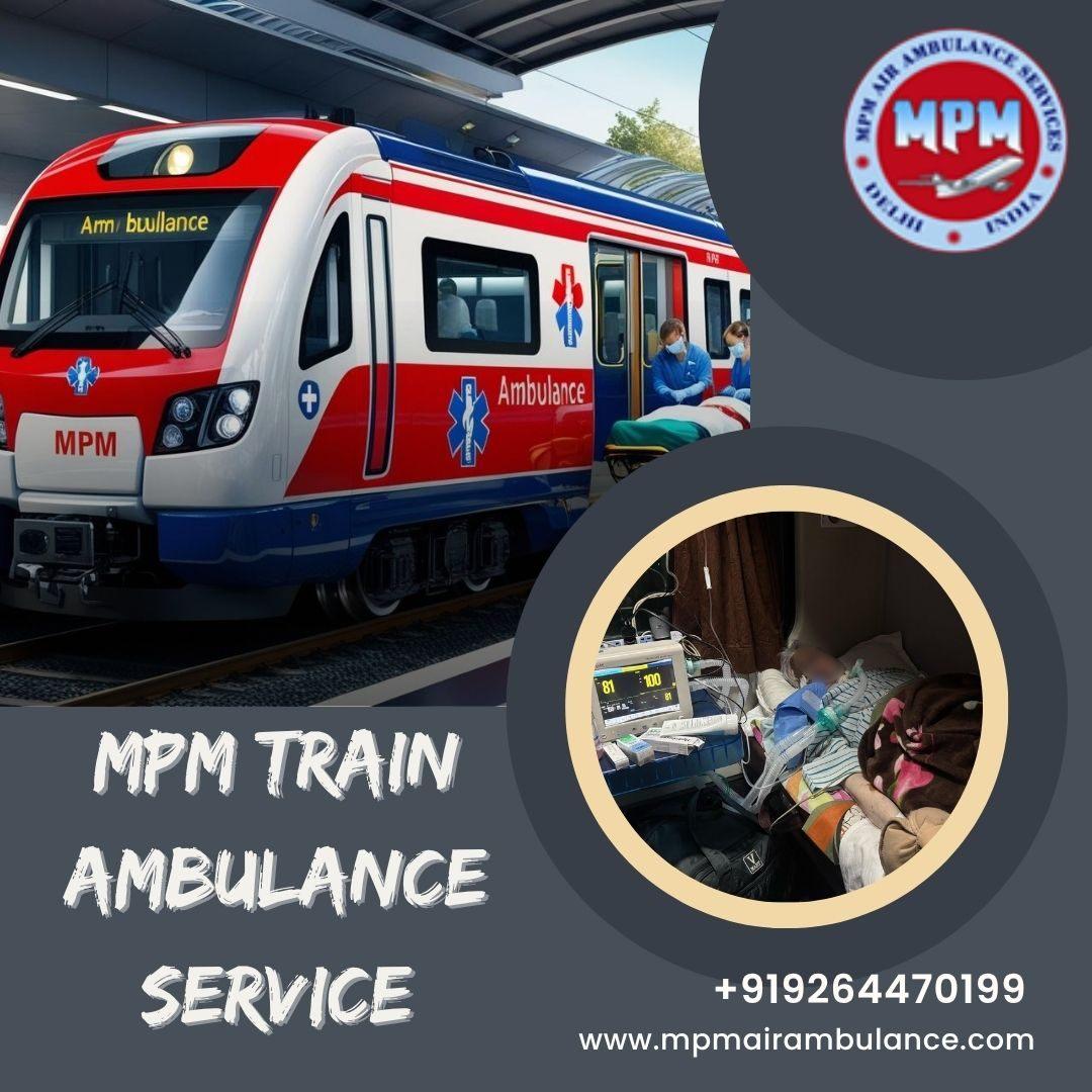 During a train ambulance ride in Kolkata, MPM helps you act calmly