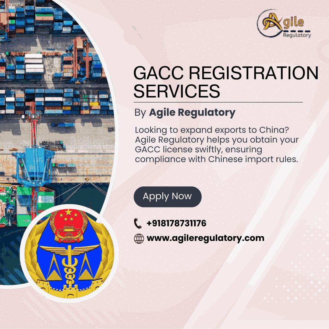 GACC Registration for Export to China | Fast Processing in India