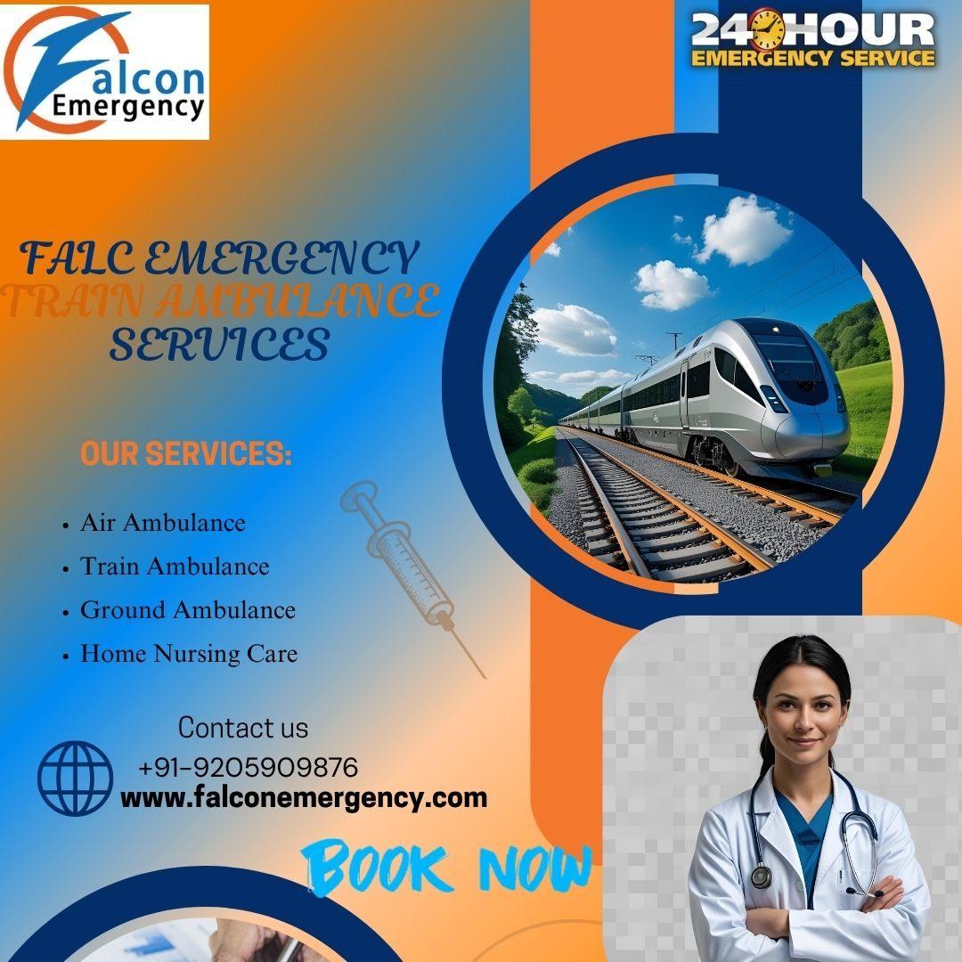 Feel Confused To book a train ambulance, you can book FALC Emergency in Varanasi