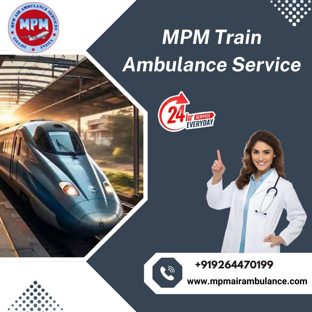 Use MPM Train Ambulance Service in Allahabad