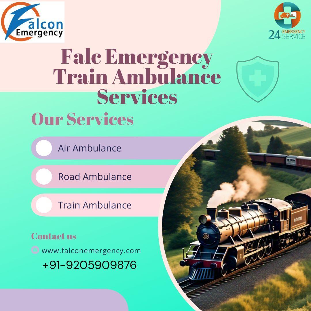 FALC Emergency helps you while travelling in a train ambulance in Raipur