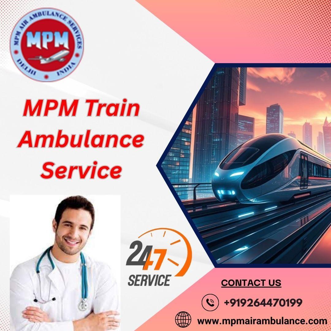 MPM Train Ambulance in Siliguri Provides Assistance with Clear Care