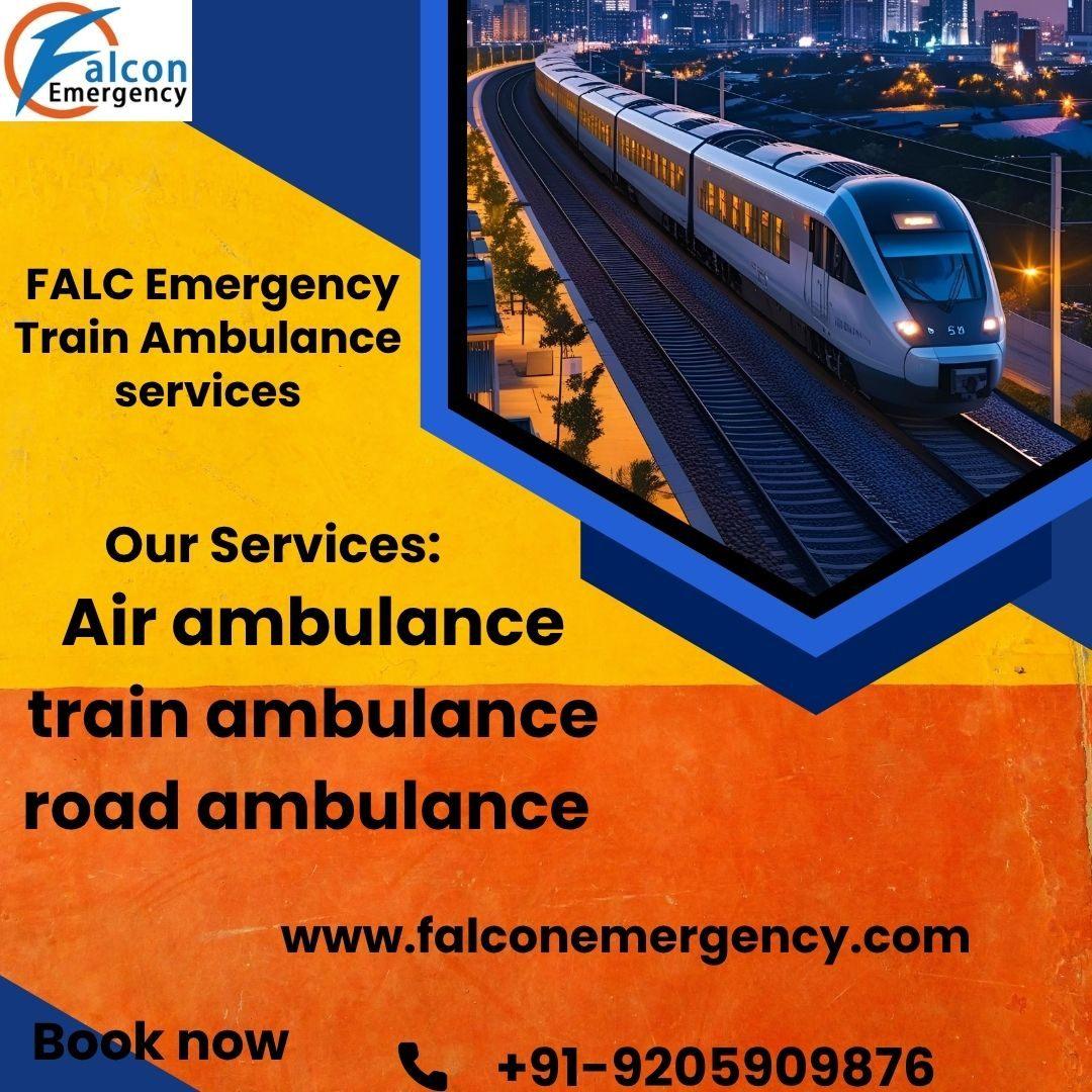 FALC Emergency guarantees of its transportation in Varanasi in a train ambulance