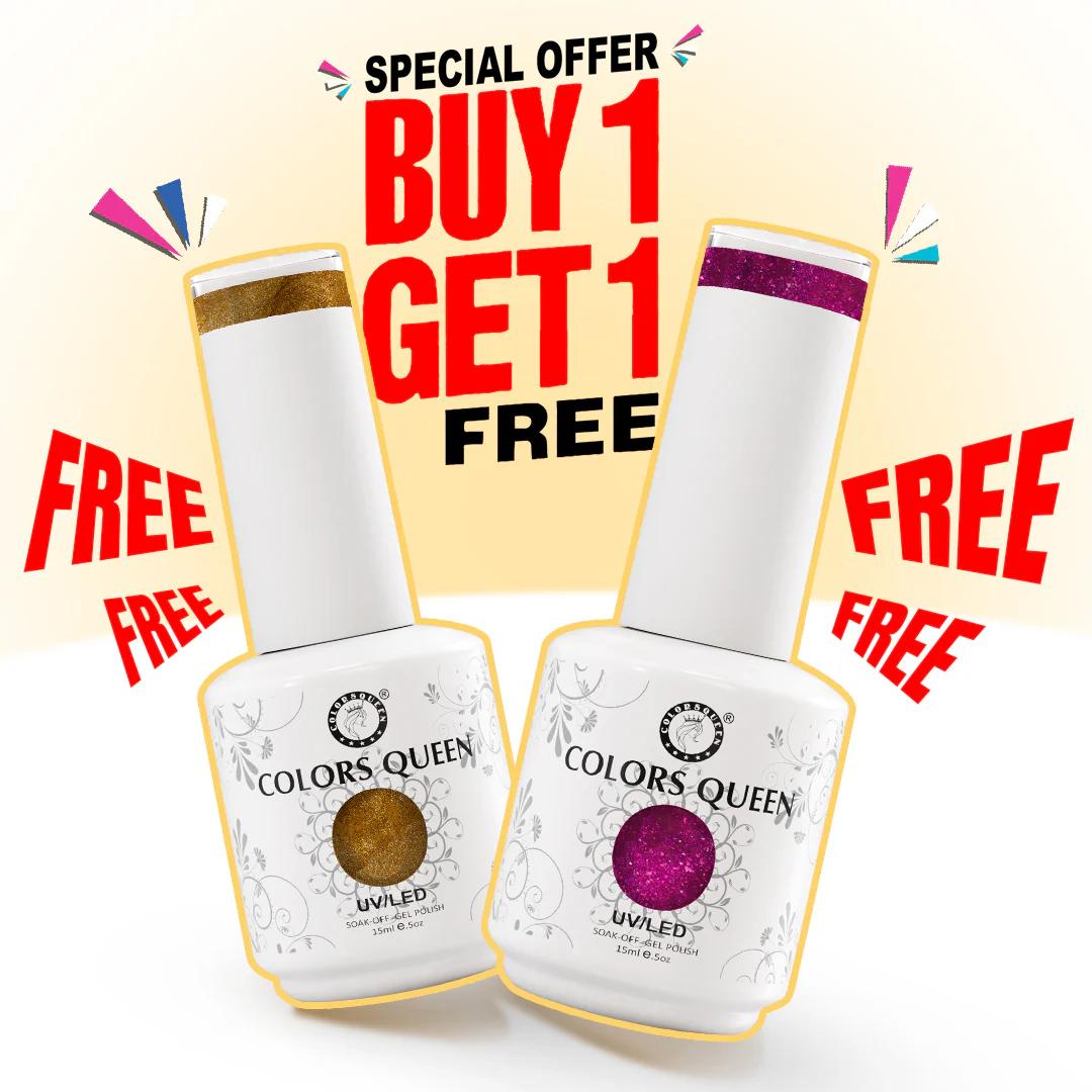 UV LED Soak Off Gel Polish - Nude & Pink Nail Colors