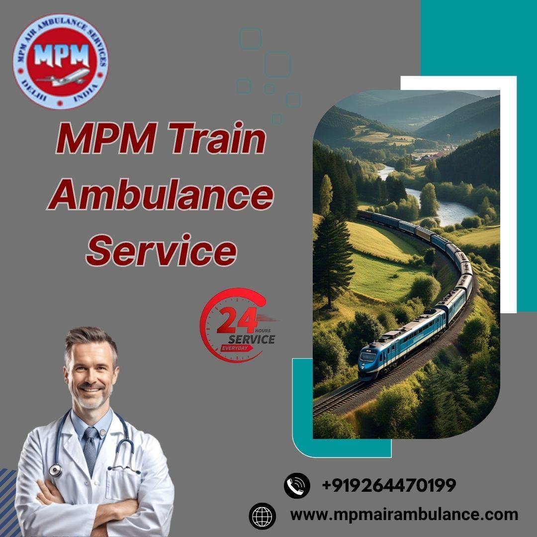 MPM Maintains Contact with the Train Ambulance throughout its Transit in Raipur