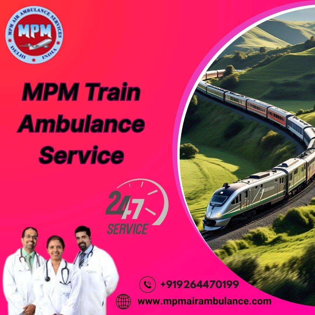 Book MPM Train Ambulance Service in Bhopal 