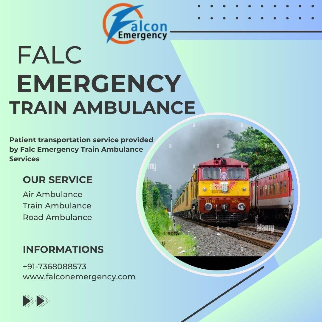 FALC  Solves a Serious Transit with Real Support in Ranchi in  Train Ambulance