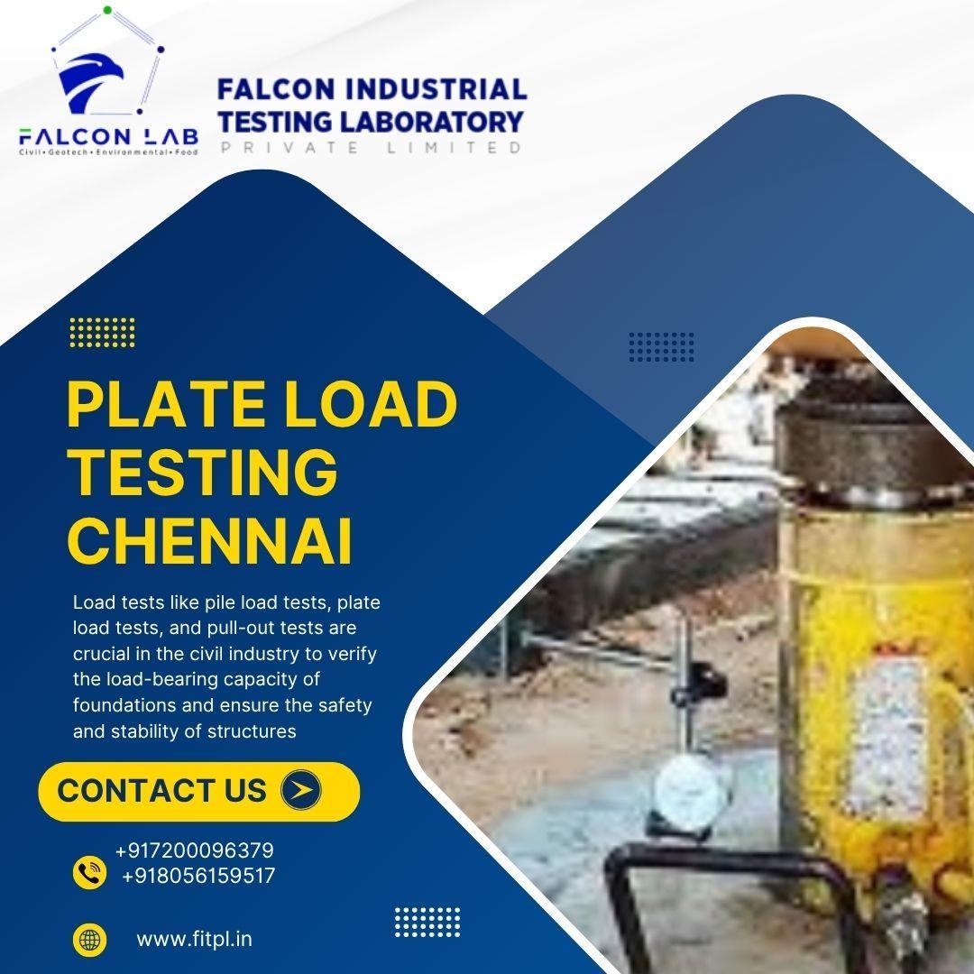Plate Load Testing chennai - Falcon Industrial Testing Laboratory