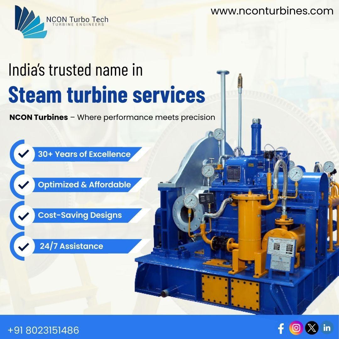 Power Your Industry with Top Turbine Manufacturer in India| www.nconturbines.com