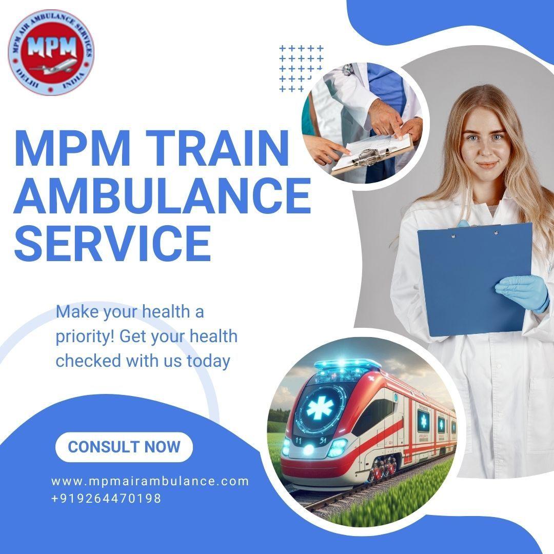 For the safest medical transportation in Bangalore, use MPM Train Ambulance
