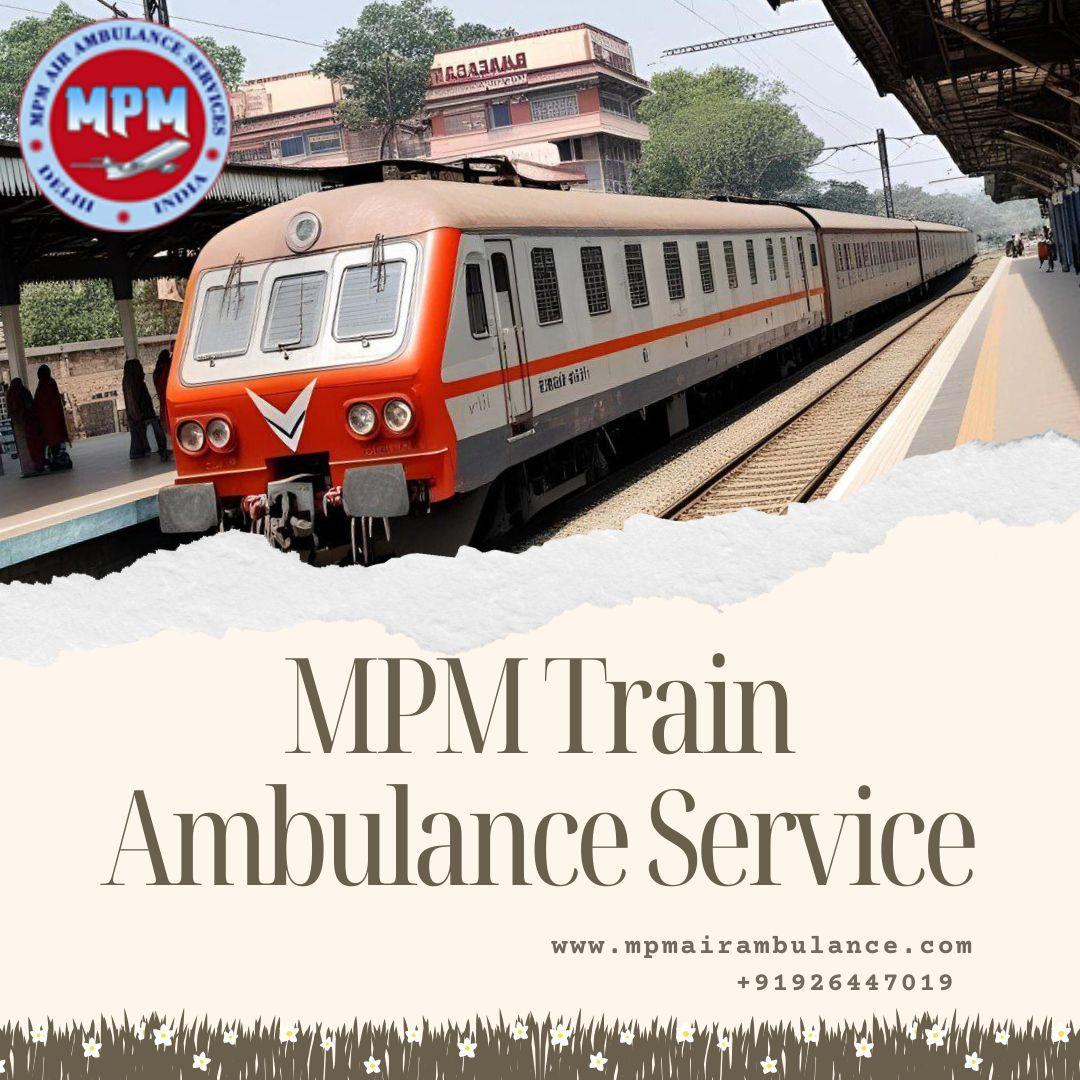 In Kolkata, MPM Train Ambulance Services attends to all patient needs
