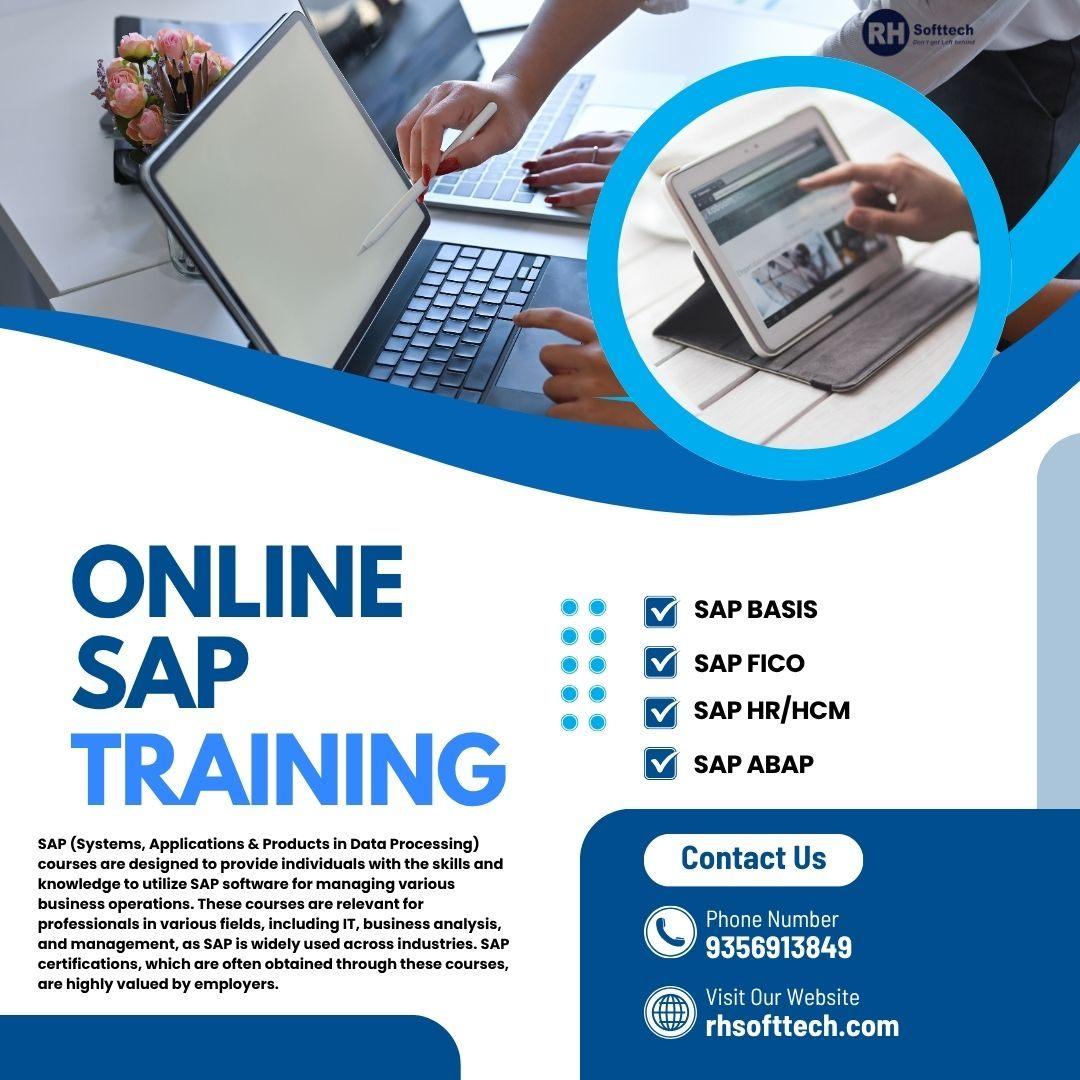 ONLINE SAP COURSES TRAINING