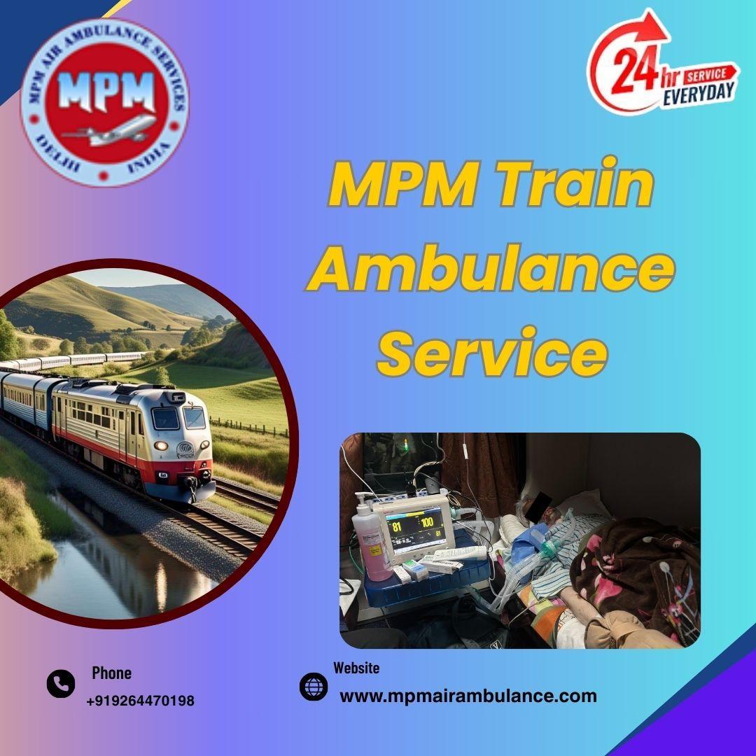 MPM Train Ambulance in Kolkata Takes Into Account Value of Time of High Priority