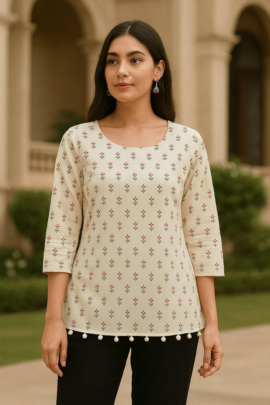 Buy Pure Cotton Kurti Online - Redefining Everyday Style