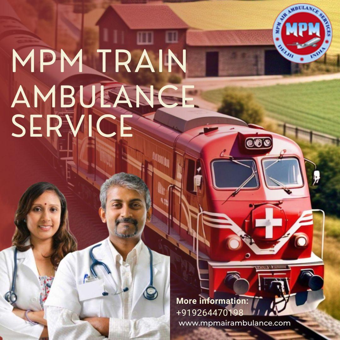 In Kolkata, patients may always rely on MPM Train Ambulance to meet their needs