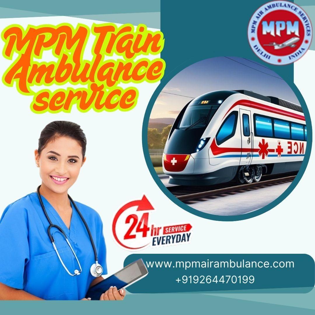 MPM provides full-service Train Ambulance transportation in Ranchi