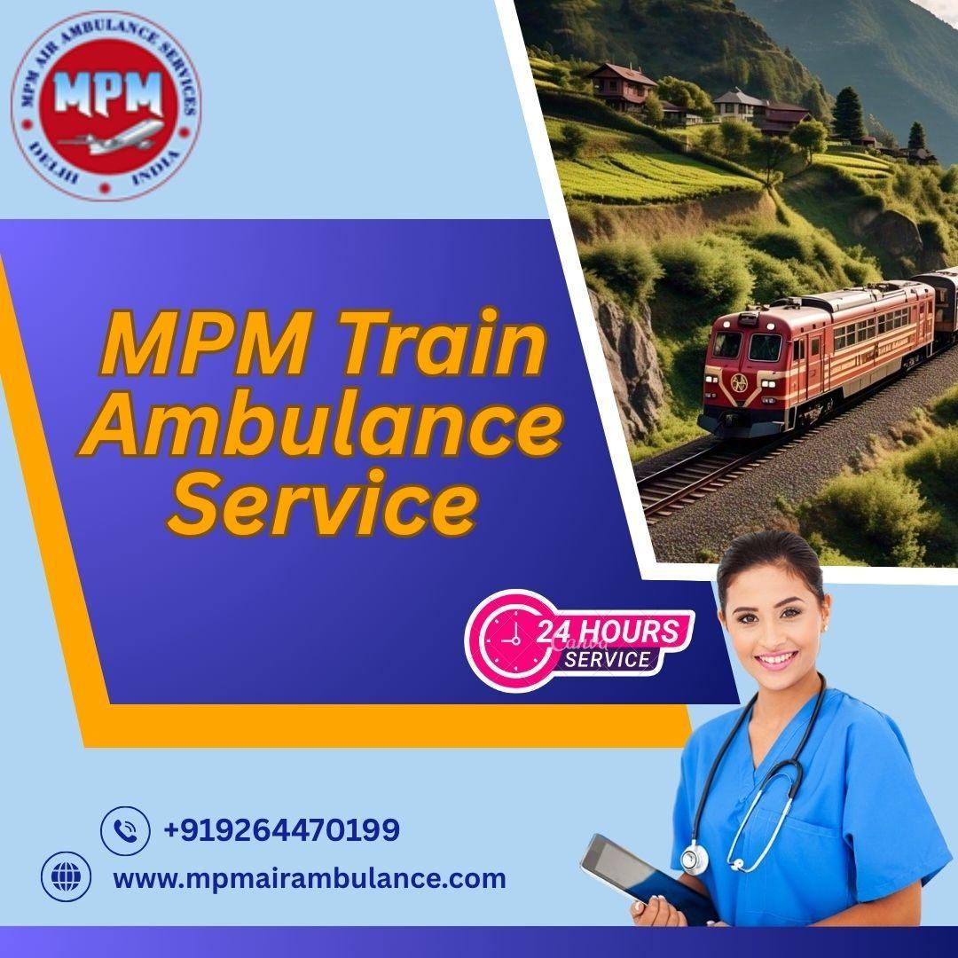 MPM Train Ambulance in Siliguri Provides Every Facility for Patient Treatment