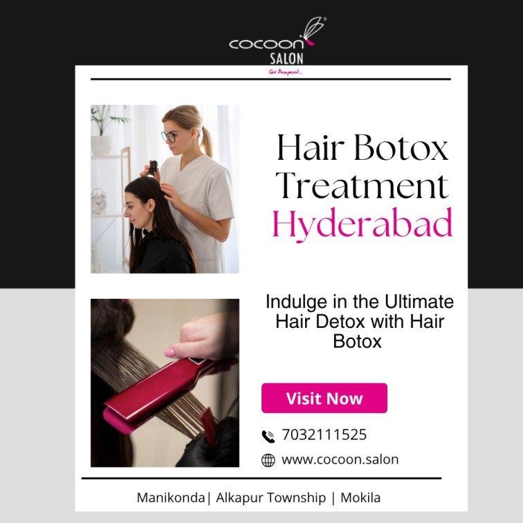Hair Botox Treatment in Hyderabad | Cocoon Salon