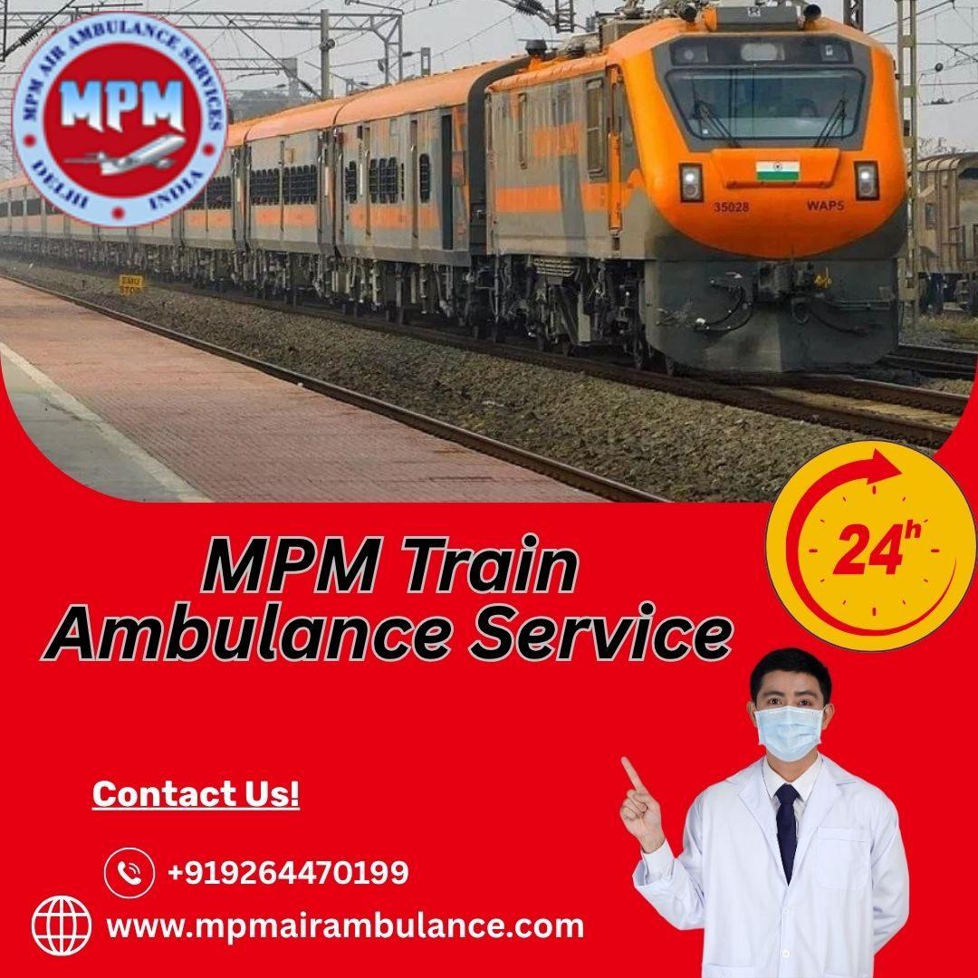 Book MPM Train Ambulance Service in Bhopal