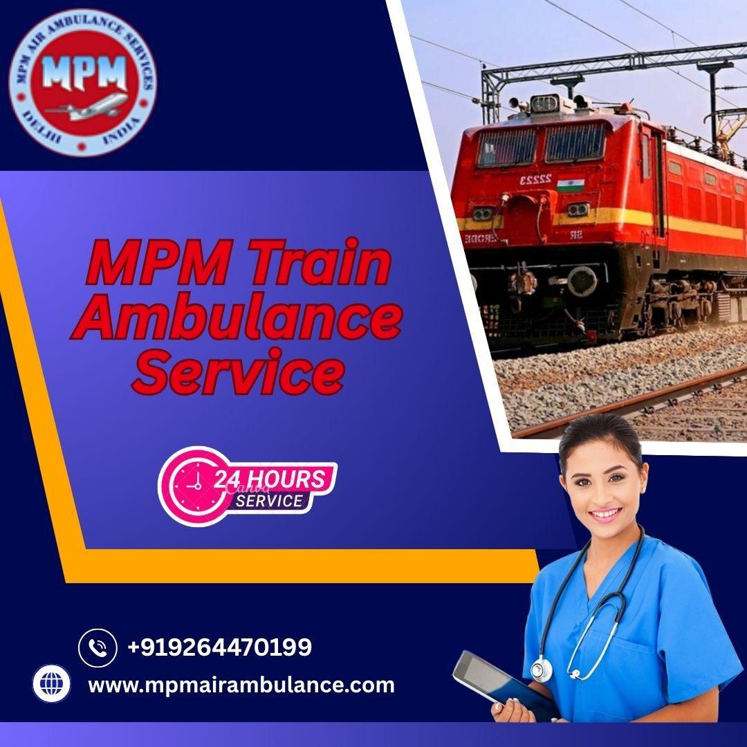 Take the MPM Train Ambulance Service for Patient Treatment in Silchar