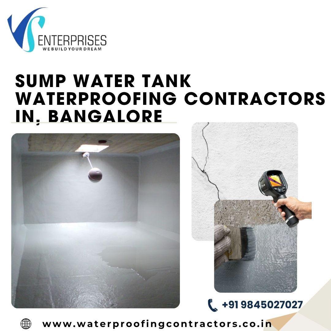 Sump Water Tank Waterproofing Contractors in Bangalore