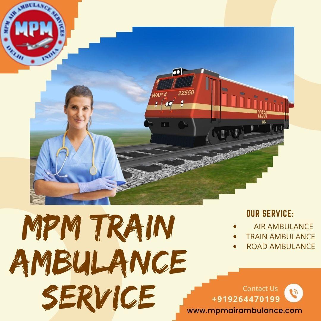 MPM Train Ambulance in Guwahati Never Endangers the Lives of Patients