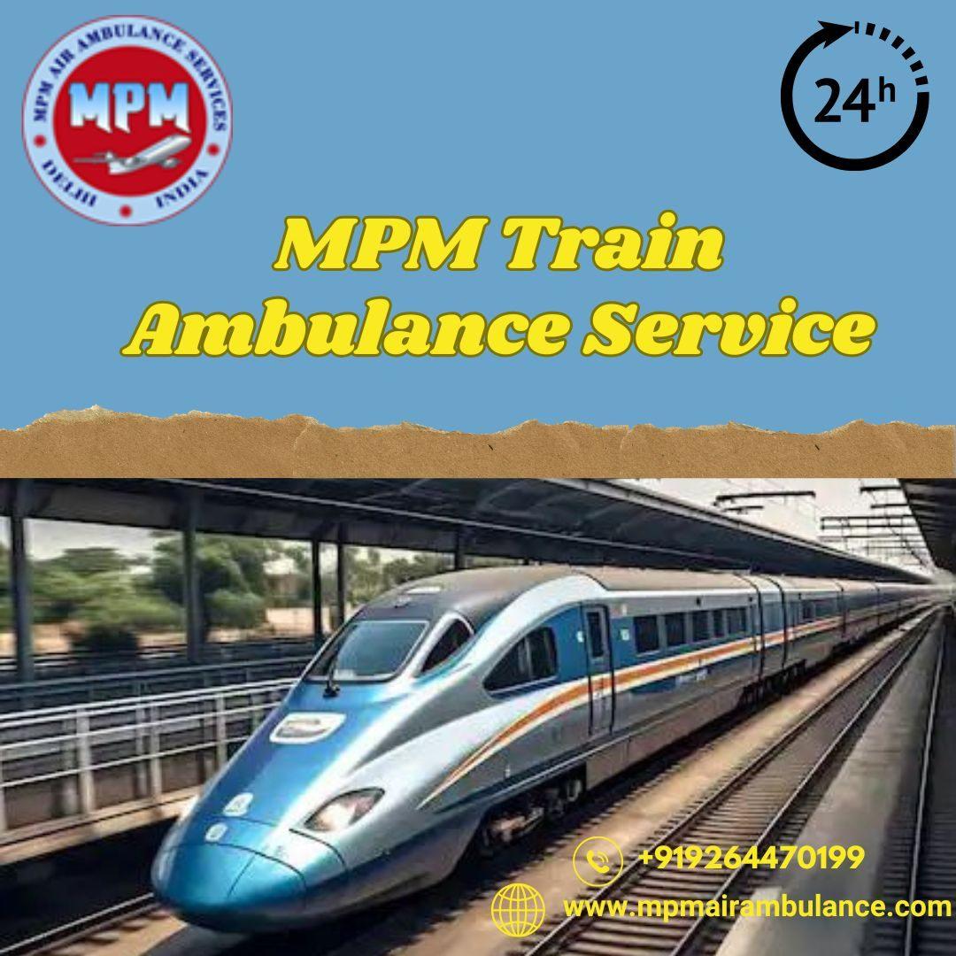 Book MPM Train Ambulance Service in Bhopal