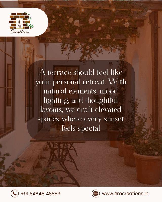 Transform Your Terrace into a Personal Retreat