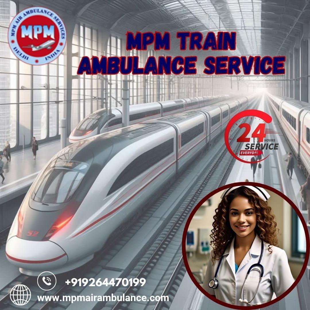 Choose MPM Train Ambulance Service in Varanasi