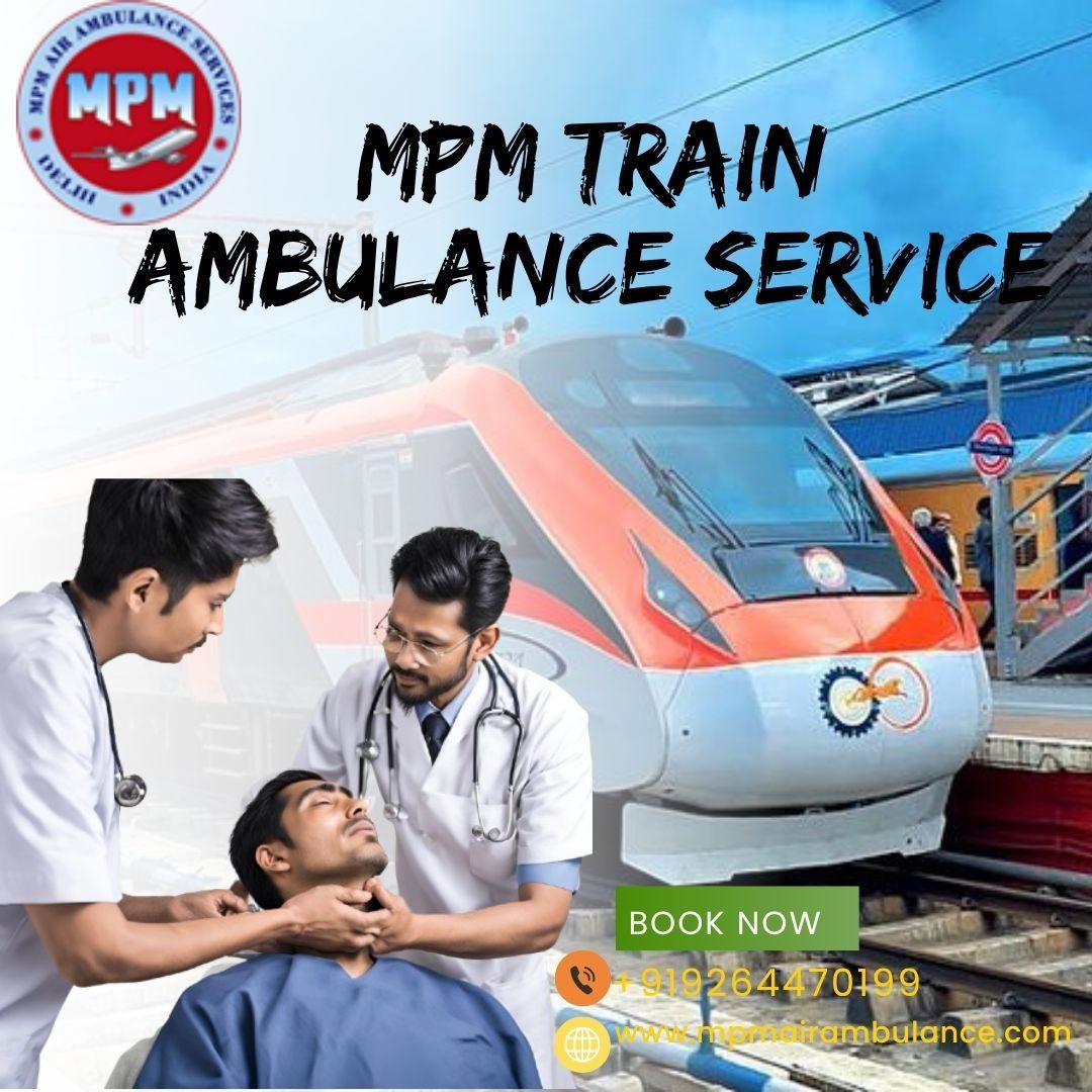 All necessary medical help is provided by the MPM Train Ambulance in Kolkata