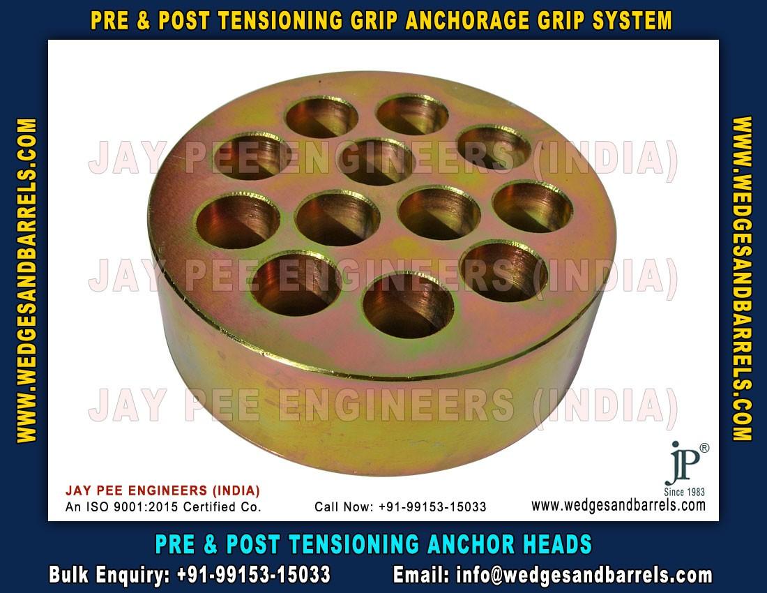 Post Tensioning wedges and barrels,