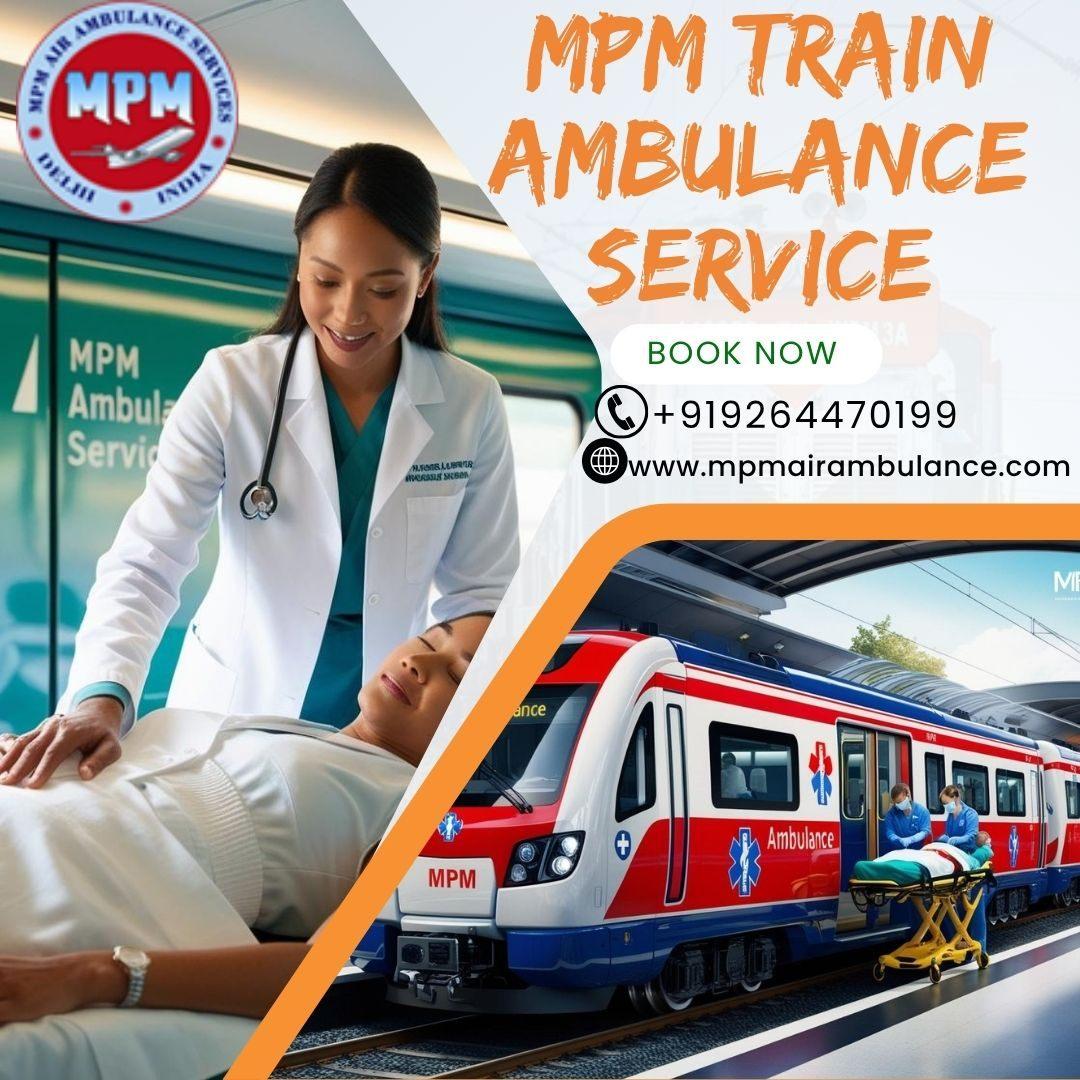 MPM Offers Train Transit for Unfit Travelers in Patna in its Train Ambulance